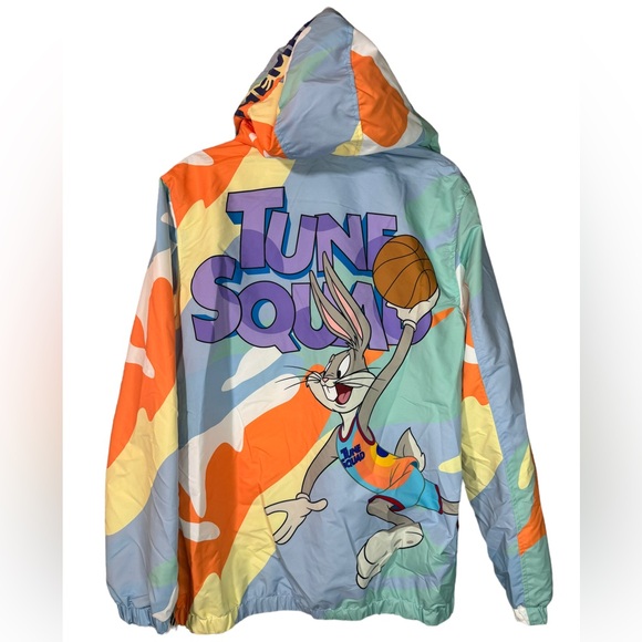 Members Only x Looney Tunes Windbreaker Jacket Space Jam Tune Squad - Picture 4 of 6